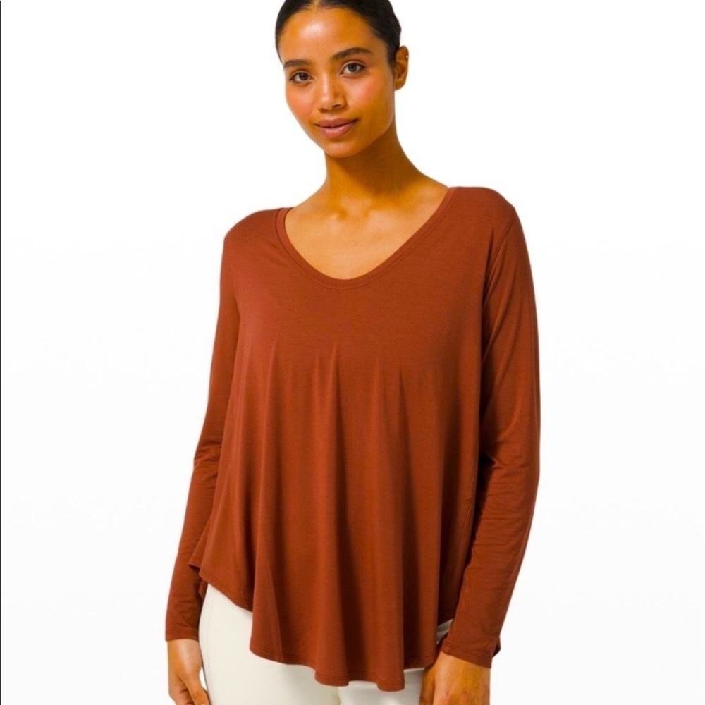 Lululemon Up for Down Time Long Sleeve Shirt C1.